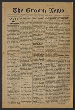 The Groom News (Groom, Tex.), Vol. 31, No. 41, Ed. 1 Thursday, December 13, 1956