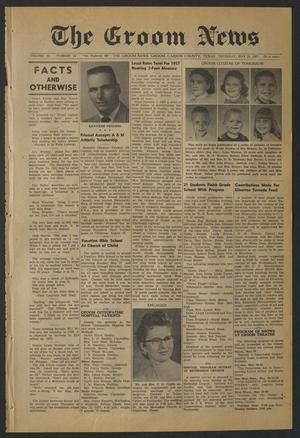 The Groom News (Groom, Tex.), Vol. 32, No. 12, Ed. 1 Thursday, May 23, 1957