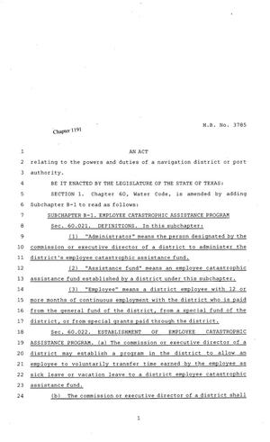 81st Texas Legislature, Regular Session, House Bill 3785, Chapter 1191