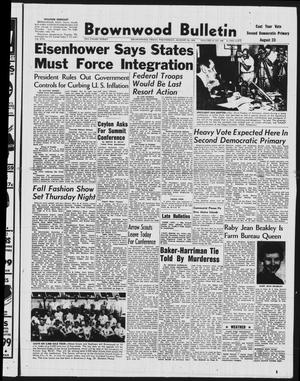 Brownwood Bulletin (Brownwood, Tex.), Vol. 58, No. 264, Ed. 1 Wednesday, August 20, 1958