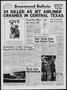 Thumbnail image of item number 1 in: 'Brownwood Bulletin (Brownwood, Tex.), Vol. 59, No. 300, Ed. 1 Wednesday, September 30, 1959'.
