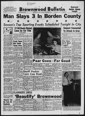 Brownwood Bulletin (Brownwood, Tex.), Vol. 60, No. 103, Ed. 1 Friday, February 12, 1960
