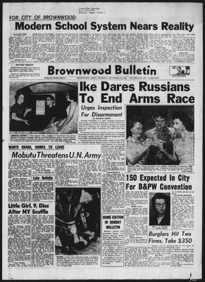Brownwood Bulletin (Brownwood, Tex.), Vol. 60, No. 294, Ed. 1 Thursday, September 22, 1960