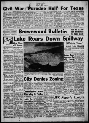 Primary view of object titled 'Brownwood Bulletin (Brownwood, Tex.), Vol. 61, No. 201, Ed. 1 Tuesday, June 6, 1961'.