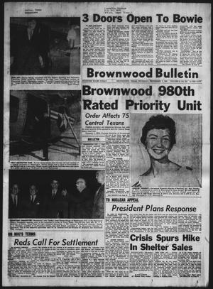 Brownwood Bulletin (Brownwood, Tex.), Vol. 61, No. 281, Ed. 1 Thursday, September 7, 1961