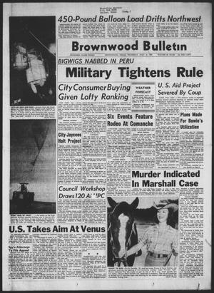 Brownwood Bulletin (Brownwood, Tex.), Vol. 62, No. 238, Ed. 1 Thursday, July 19, 1962
