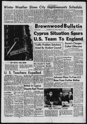 Brownwood Bulletin (Brownwood, Tex.), Vol. 64, No. 100, Ed. 1 Sunday, February 9, 1964