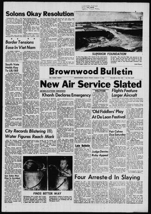 Primary view of object titled 'Brownwood Bulletin (Brownwood, Tex.), Vol. 64, No. 255, Ed. 1 Friday, August 7, 1964'.