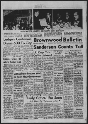 Brownwood Bulletin (Brownwood, Tex.), Vol. 65, No. 206, Ed. 1 Sunday, June 13, 1965