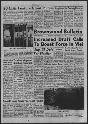 Brownwood Bulletin (Brownwood, Tex.), Vol. 65, No. 245, Ed. 1 Wednesday, July 28, 1965