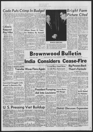 Brownwood Bulletin (Brownwood, Tex.), Vol. 65, No. 286, Ed. 1 Tuesday, September 14, 1965