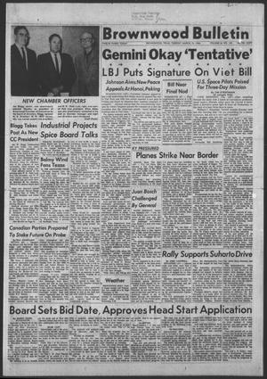 Brownwood Bulletin (Brownwood, Tex.), Vol. 66, No. 130, Ed. 1 Tuesday, March 15, 1966