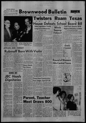 Primary view of object titled 'Brownwood Bulletin (Brownwood, Tex.), Vol. 67, No. 155, Ed. 1 Thursday, April 13, 1967'.