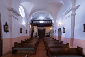 Primary view of object titled '[Chapel Interior: Presidio La Bahia]'.