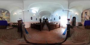 [Equirectangular Chapel Interior: Presidio La Bahia]