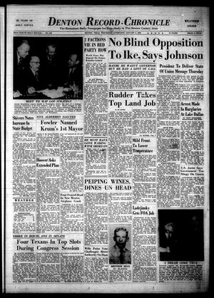 Denton Record-Chronicle (Denton, Tex.), Vol. 52, No. 133, Ed. 1 Wednesday, January 5, 1955