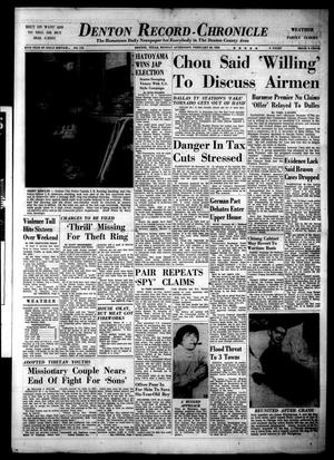 Denton Record-Chronicle (Denton, Tex.), Vol. 52, No. 179, Ed. 1 Monday, February 28, 1955