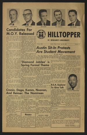 Primary view of object titled 'Hilltopper (Austin, Tex.), Vol. 19, No. 13, Ed. 1 Friday, April 29, 1960'.