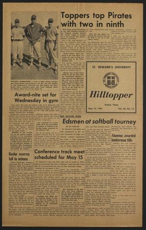 Hilltopper (Austin, Tex.), Vol. 45, No. 14, Ed. 1 Friday, May 12, 1961