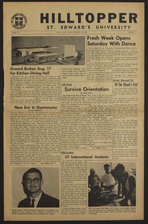 Primary view of Hilltopper (Austin, Tex.), Vol. 46, No. 1, Ed. 1 Friday, September 29, 1961