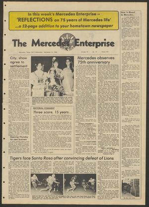 Primary view of object titled 'The Mercedes Enterprise (Mercedes, Tex.), Vol. 70, No. 37, Ed. 1 Wednesday, September 15, 1982'.