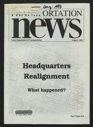 Primary view of object titled 'Transportation News, Volume 18, Number 12, August 1993'.