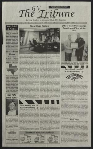 Primary view of object titled 'The GV Tribune (Grandview, Tex.), Vol. 118, No. 2, Ed. 1 Friday, January 11, 2013'.