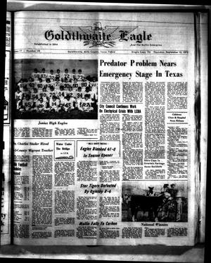 The Goldthwaite Eagle (Goldthwaite, Tex.), Vol. 77, No. 23, Ed. 1 Thursday, September 13, 1973