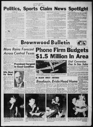 Brownwood Bulletin (Brownwood, Tex.), Vol. 61, No. 65, Ed. 1 Thursday, December 29, 1960
