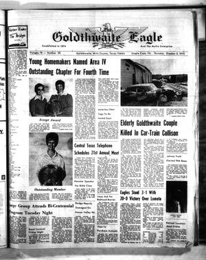 The Goldthwaite Eagle (Goldthwaite, Tex.), Vol. 78, No. 26, Ed. 1 Thursday, October 3, 1974