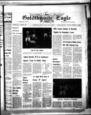 The Goldthwaite Eagle (Goldthwaite, Tex.), Vol. 78, No. 28, Ed. 1 Thursday, October 17, 1974
