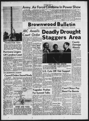 Brownwood Bulletin (Brownwood, Tex.), Vol. 64, No. 7, Ed. 1 Tuesday, October 22, 1963