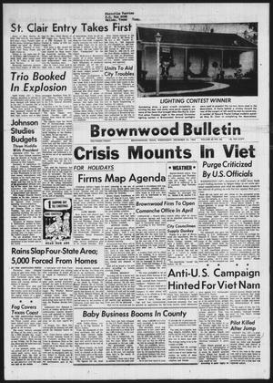 Brownwood Bulletin (Brownwood, Tex.), Vol. 65, No. 60, Ed. 1 Wednesday, December 23, 1964
