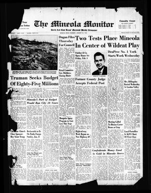 The Mineola Monitor (Mineola, Tex.), Vol. 76, No. 45, Ed. 1 Thursday, January 24, 1952