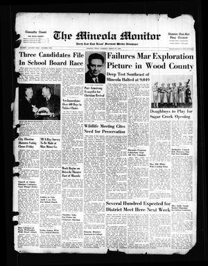 The Mineola Monitor (Mineola, Tex.), Vol. 77, No. 2, Ed. 1 Thursday, March 27, 1952