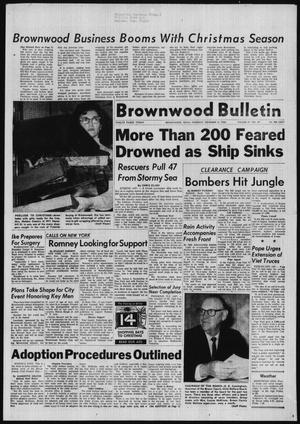 Primary view of object titled 'Brownwood Bulletin (Brownwood, Tex.), Vol. 67, No. 47, Ed. 1 Thursday, December 8, 1966'.