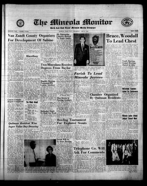 The Mineola Monitor (Mineola, Tex.), Vol. 90, No. 15, Ed. 1 Wednesday, June 8, 1966