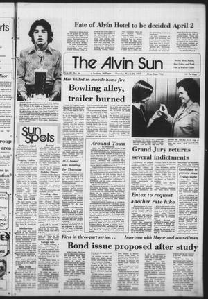 The Alvin Sun (Alvin, Tex.), Vol. 87, No. 64, Ed. 1 Thursday, March 24, 1977