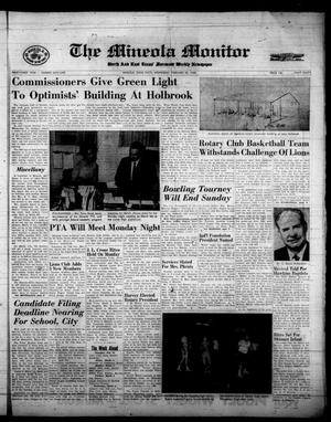 Primary view of object titled 'The Mineola Monitor (Mineola, Tex.), Vol. 91, No. 51, Ed. 1 Wednesday, February 28, 1968'.