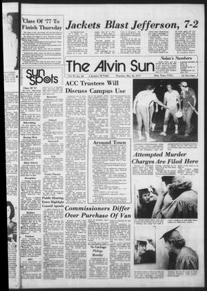 The Alvin Sun (Alvin, Tex.), Vol. 87, No. 82, Ed. 1 Thursday, May 26, 1977