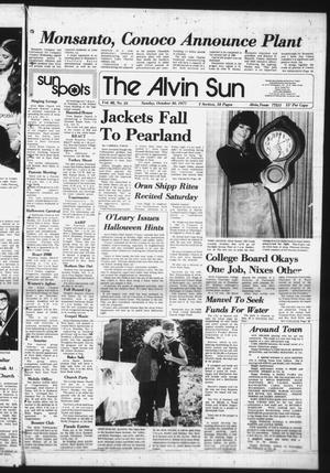 The Alvin Sun (Alvin, Tex.), Vol. 88, No. 24, Ed. 1 Sunday, October 30, 1977