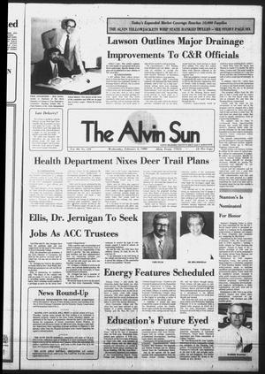 Primary view of object titled 'The Alvin Sun (Alvin, Tex.), Vol. 90, No. 129, Ed. 1 Wednesday, February 6, 1980'.