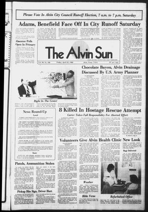 The Alvin Sun (Alvin, Tex.), Vol. 90, No. 186, Ed. 1 Friday, April 25, 1980