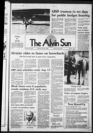 The Alvin Sun (Alvin, Tex.), Vol. 90, No. 249, Ed. 1 Thursday, July 24, 1980