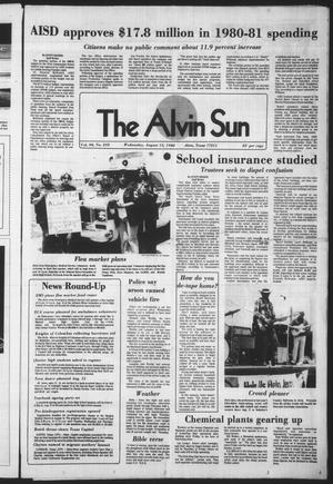 The Alvin Sun (Alvin, Tex.), Vol. 90, No. 243, Ed. 1 Wednesday, August 13, 1980