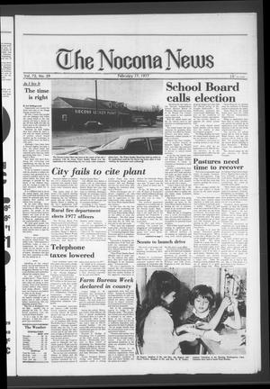 The Nocona News (Nocona, Tex.), Vol. 72, No. 39, Ed. 1 Thursday, February 17, 1977