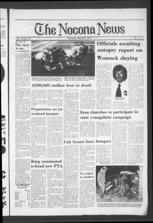 Primary view of object titled 'The Nocona News (Nocona, Tex.), Vol. 72, No. 41, Ed. 1 Thursday, March 3, 1977'.