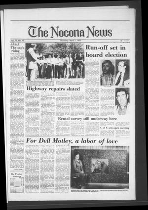 Primary view of object titled 'The Nocona News (Nocona, Tex.), Vol. 72, No. 46, Ed. 1 Thursday, April 7, 1977'.