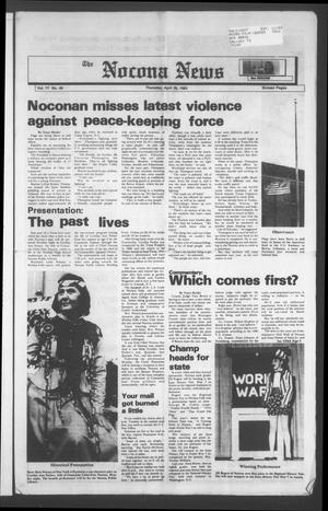 Primary view of object titled 'The Nocona News (Nocona, Tex.), Vol. 77, No. 48, Ed. 1 Thursday, April 28, 1983'.