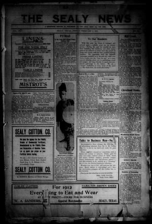 The Sealy News (Sealy, Tex.), Vol. 25, No. 15, Ed. 1 Friday, February 2, 1912